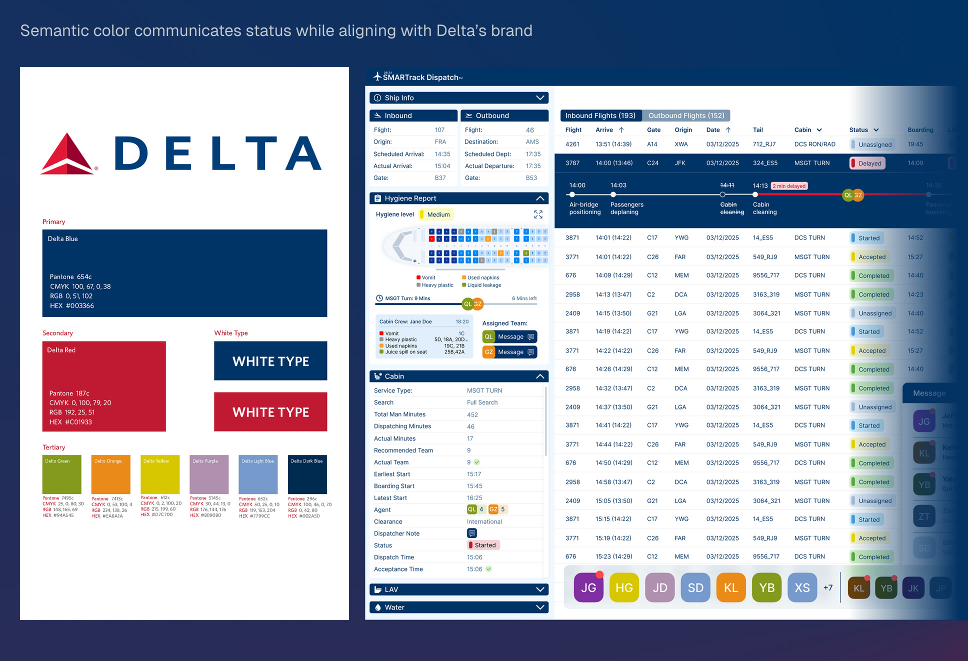 SMARTrack semantic color and visual identity improvements